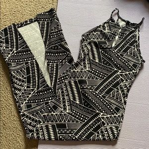 Floor length form fitting dress